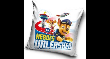 Paw Patrol Heroes Unleashed - Sierkussen Kussen 40 x 40 cm inclusief vulling