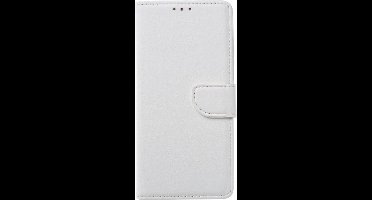 Ntech Geschikt voor Samsung Galaxy M21 Book Case - Wit