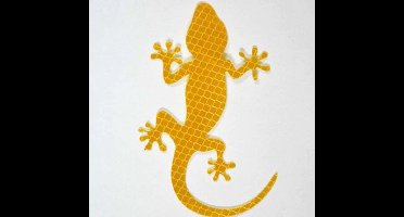 Auto Reflecterende Sticker , Waarschuwing Tape, Reflecterende Strips, Veiligheid Mark, krokodil - geel