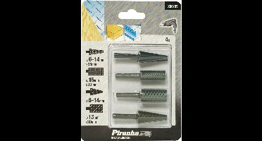 Piranha raspset 4 delig X66195