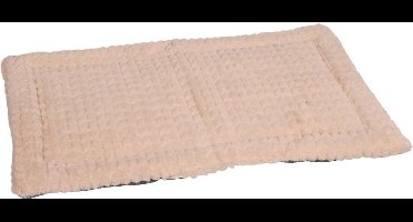 FLAMINGO-Hondenkussen-Zupo-plat-rechthoekig-70,5x41,5-cm-beige-grijs