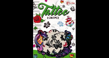 Plaktattoos voor Kinderen - Groen - 280 Delig - Tattoo