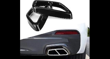 Bmw G30 G31 Black Zwart Dubbele uitlaat trim tip decoratie lijsten 518 520 530 540 Performance Look