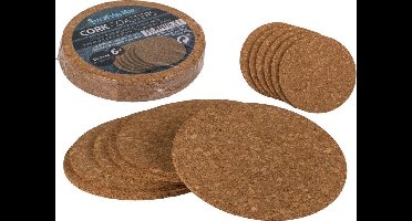 Onderzetters - Kurk - Bierviltjes (6 stuks)