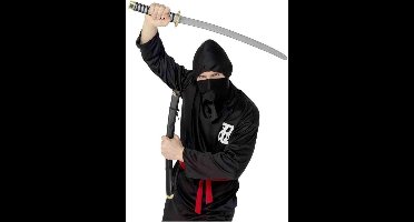 Ninja speelgoed verkleed zwaard - zwart - 73 cm - carnaval - wapens - kunststof