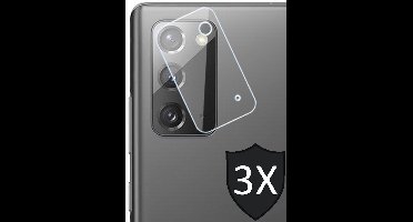 Screenprotector geschikt voor Samsung Note 20 - Camera Protector Lens - 3 Stuks
