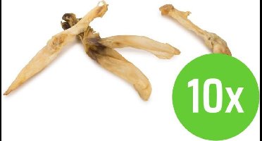 Beeztees Konijnenoren - Volumevoordeel - hondensnack - ca 25 stuks - 10 zakken