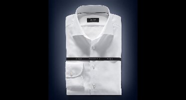 Olymp Signature Overhemd Savio Wit - Maat 39 - Heren - Overhemden Formeel