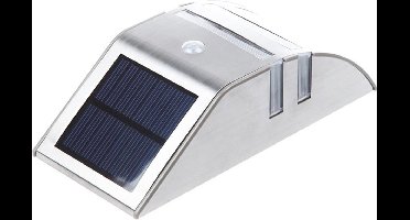 Grundig Draadloze Solar LED Muurlamp met bewegingssensor - Zonne-energie
