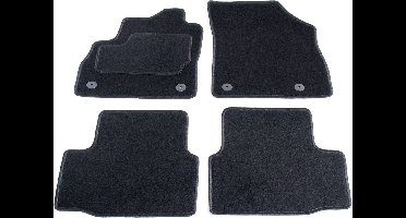 Automatten op maat - zwart stof - geschikt voor Opel Astra K sedan/touring vanaf 2015