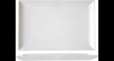 Plate White 24x36cm Rectangular