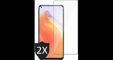Screenprotector geschikt voor Xiaomi Mi 10T - 2x Glas Screen Protector