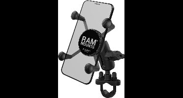 RAM Mount X-Grip smartphone houder - medium arm - voor fiets & motor
