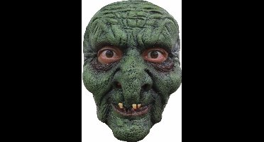 Partychimp Heks Gezichts Masker Halloween Masker voor bij Halloween Kostuum Volwassenen - Latex - One-size