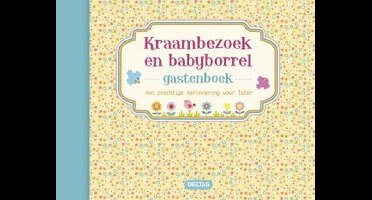 Kraambezoek en babyborrel gastenboek