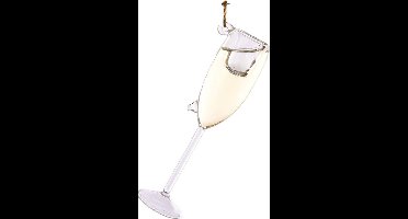 Kurt S. Adler Kersthanger Champagne Glas - 4,25 inch