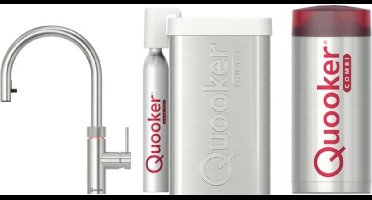 Quooker Cube Flex RVS met Combi+ Boiler