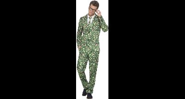 Smiffys - Brussel Sprout Suit Kostuum - L - Groen