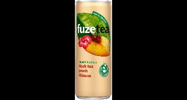 Tray Fuze Tea Black tea peach hibiscus - 24x33cl