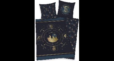 Harry Potter Dekbedovertrek Donkerblauw New!