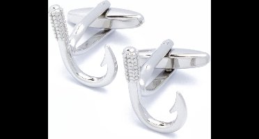 Manchetknopen - Vishaak Zilverkleurig