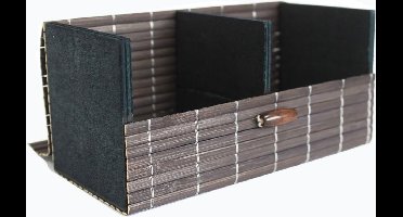 Bamboe zeephouder met 2 zeepblokken van 300 gram - Franse handzeep - Marseille zeep Marseillezeep