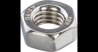 Moer Zeskant M12 RVS A4 - 100 stuks