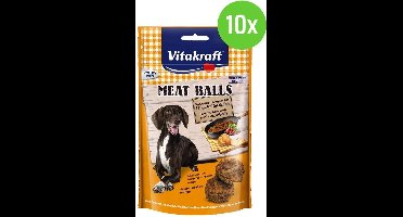 Vitakraft Meat Balls Hondensnack - hondensnack - 80 gram - 10 verpakkingen