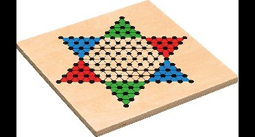 Philos Halma spel, 260 mm x 260 mm