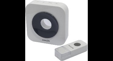 Chacon Design grijze draadloze bel