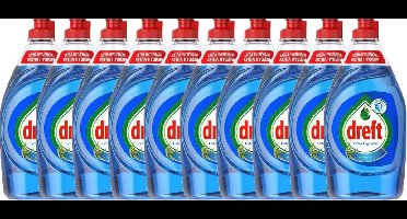 Dreft - Afwasmiddel - Extra Hygiene - Eucalyptus - 10 x 430ML - Voordeelverpakking