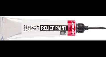 Relief Paint - 100 Wit - Amsterdam - 20 ml