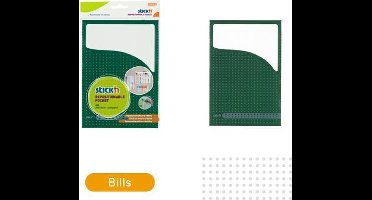 Stick'n insteekhoes - Herpositioneerbare tas 205x140mm, spikkel