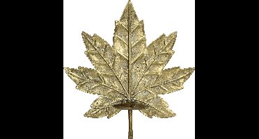 Wants&Needs Kandelaar Leaf Metaal Goud 42.5 X 14 X 45