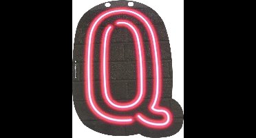 Neon Letter Q 24cm