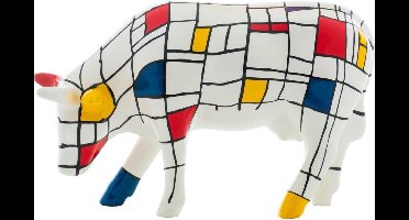 Cowparade Medium Ceramic Moondriaan