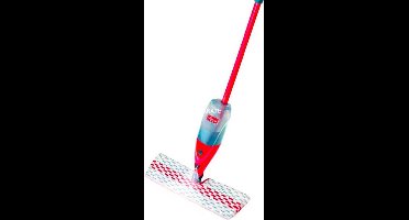 Vileda Spray & Clean - Dweil met tank - Rood