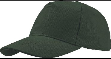 Atlantis Liberty Five Buckle Heavy Brush Cotton 5 Panel Cap (Groen)