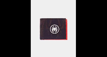 Marvel SpiderMan - Miles Morales Bifold portemonnee - Zwart