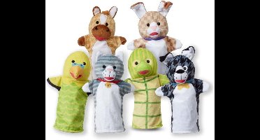 Melissa & Doug - Huisdier-vriendjes poppenkast handpoppen - Pet Bud