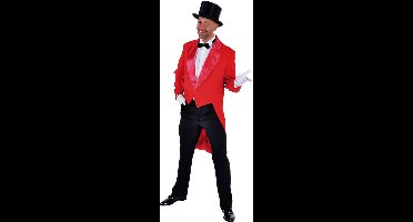 Magic Design Slipjas Cabaret Heren Polyester Rood Maat L