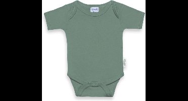 Funnies basic baby Romper - Stone Green| 100% Katoen | Maat 50/56