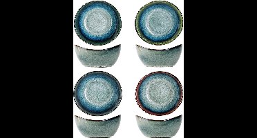 Jamiro Mix Bowl 16x14xh7,5cm 4 Ass