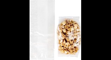 Plastic Zakken 12,5x8x29cm met zijvouw (100 stuks) | Plastic zak