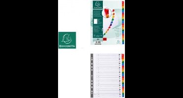 Alphabetische tussenbladen Exacompta