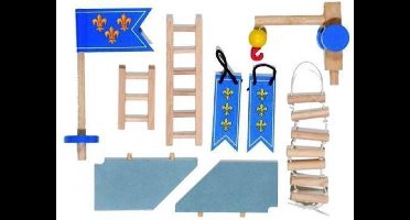 Papo Le Toy Van TV573 accessoires blauw kasteel