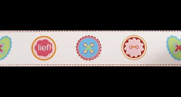 Lief! Behangrand - 500x15 cm