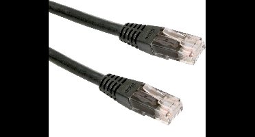 CablExpert PP12-3M/BK - Netwerkkabel, UTP Cat5E, zwart