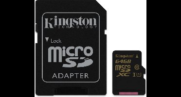 microSDXC/64GB Class 10 UHS-I 90R/45W
