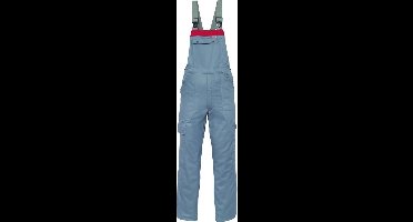 Havep 2379 Amerikaanse overall/Bretelbroek Grijs/Rood maat 58